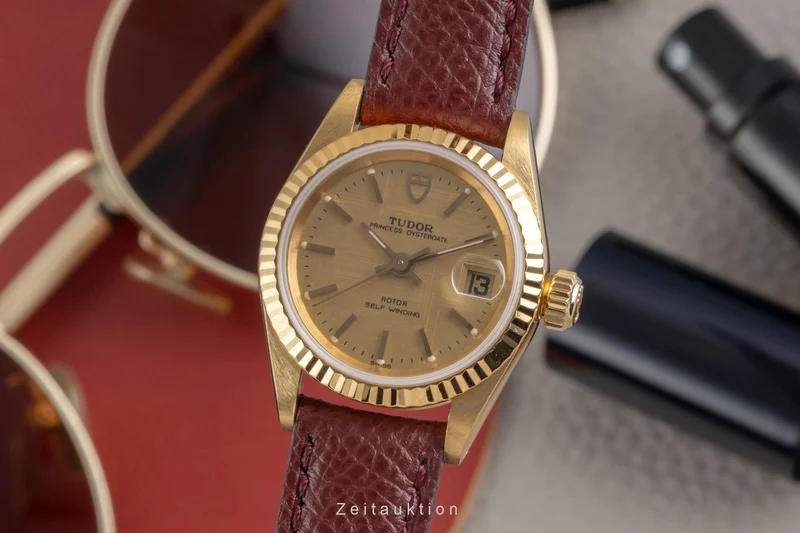 Tudor Princess Oysterdate gold-plated automatic women's watch 92411N [2604286]