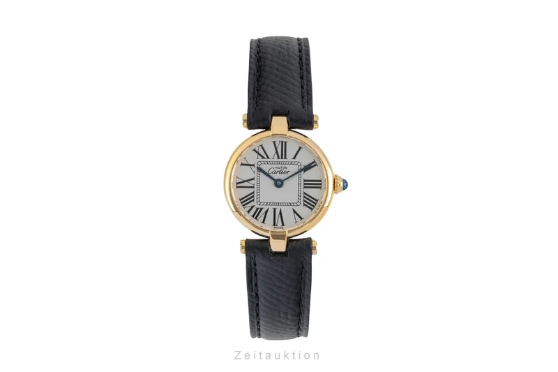 Cartier Vendome silver-gilt quartz women's watch 590004 [2604451]
