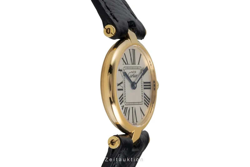 Cartier Vendome silver-gilt quartz women's watch 590004 [2604451]