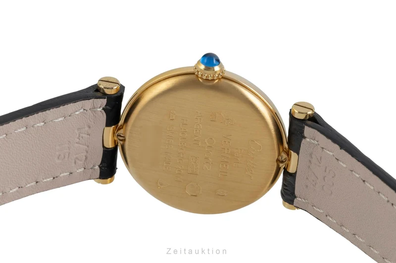 Cartier Vendome silver-gilt quartz women's watch 590004 [2604451]