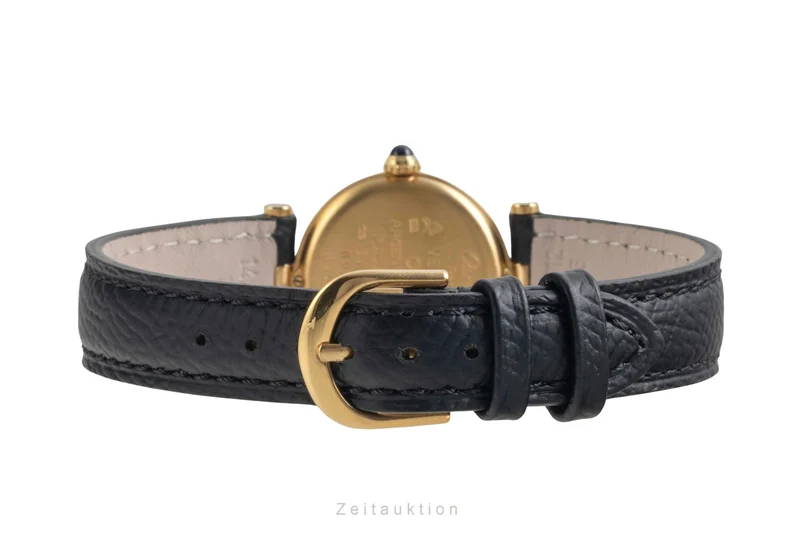 Cartier Vendome silver-gilt quartz women's watch 590004 [2604451]