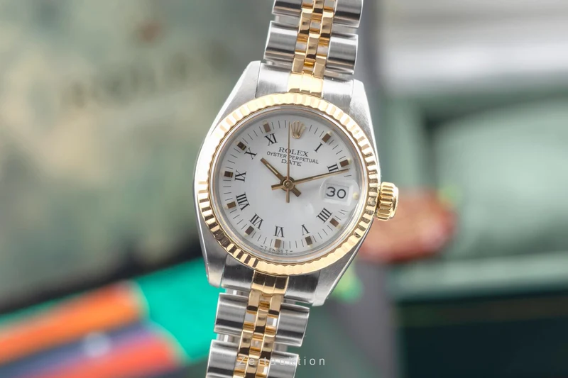 Rolex Lady Date steel / gold automatic women's watch 6917 Vintage [2604313]