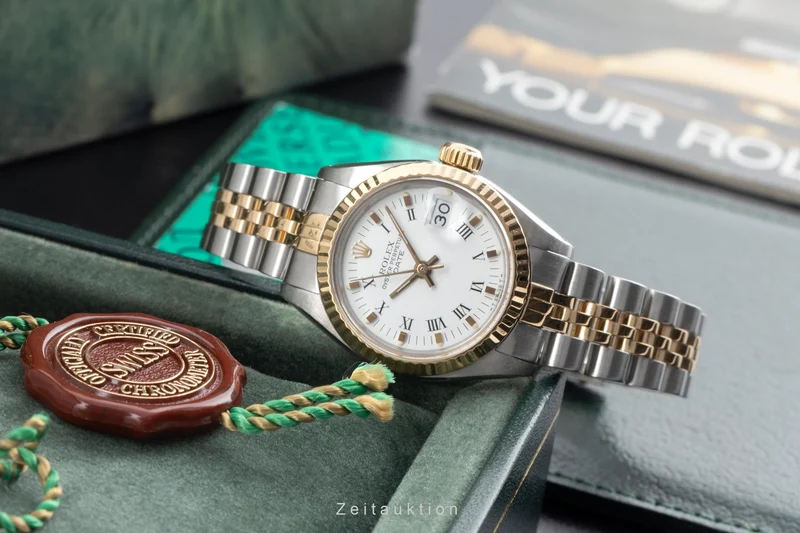 Rolex Lady Date steel / gold automatic women's watch 6917 Vintage [2604313]