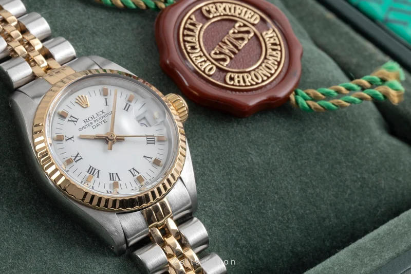 Rolex Lady Date steel / gold automatic women's watch 6917 Vintage [2604313]