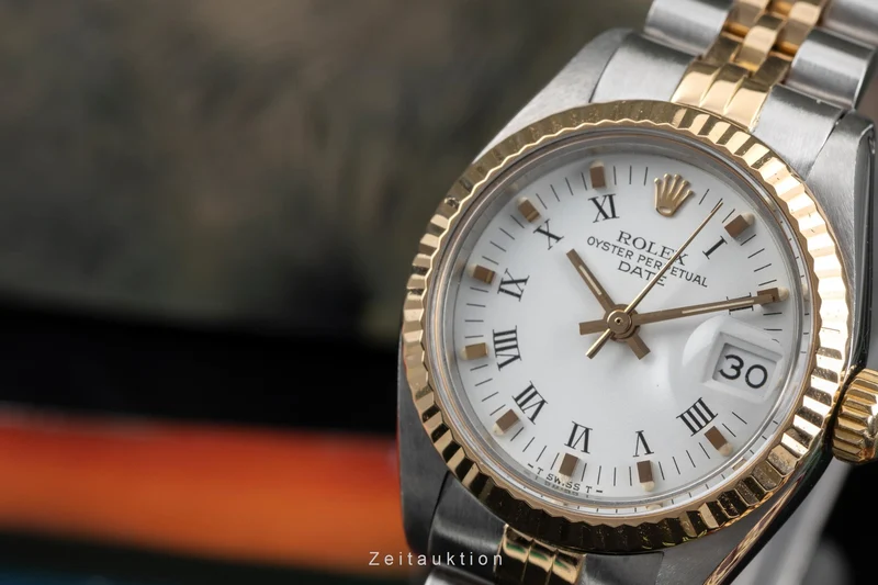 Rolex Lady Date steel / gold automatic women's watch 6917 Vintage [2604313]