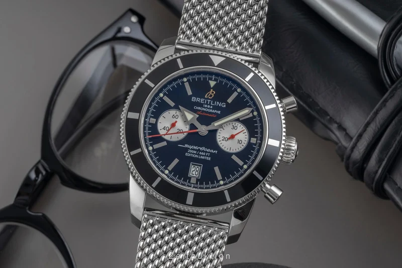 Breitling Superocean Heritage 46 chronograph steel automatic men's watch A23320 Limited [2604639]