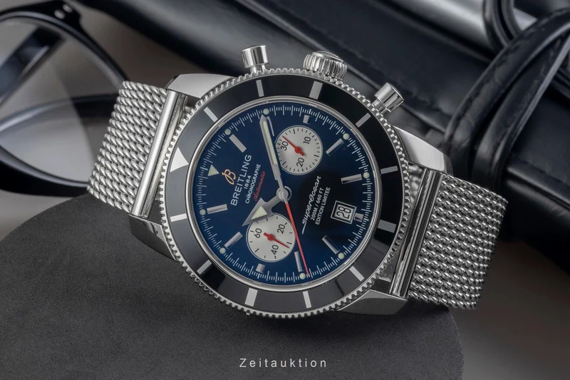 Breitling Superocean Heritage 46 chronograph steel automatic men's watch A23320 Limited [2604639]