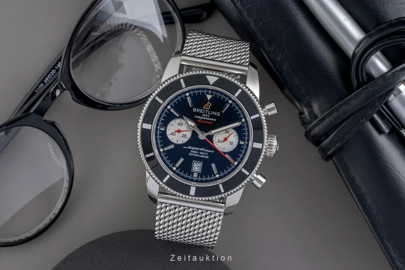 Breitling Superocean Heritage 46 chronograph steel automatic men's watch A23320 Limited [2604639]