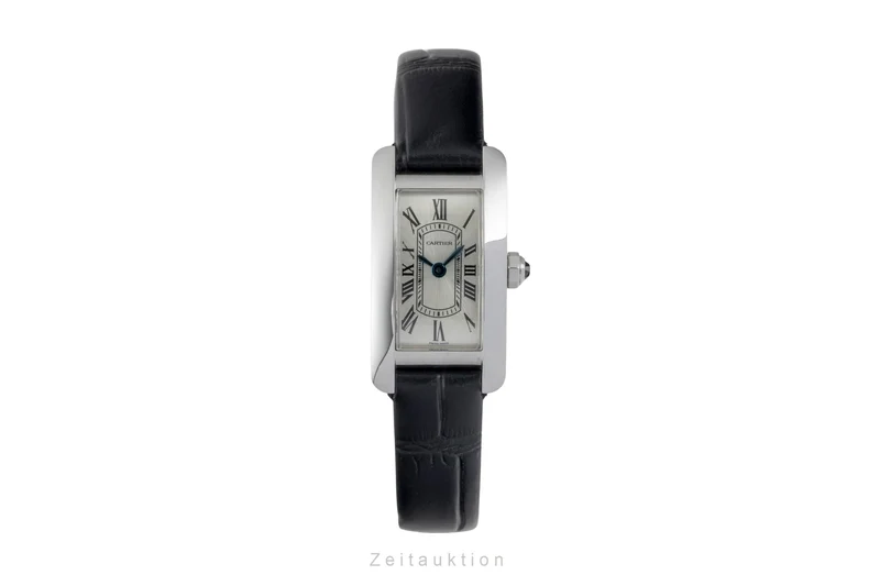 Cartier Tank Américaine steel quartz women's watch WSTA0081 [2604595]
