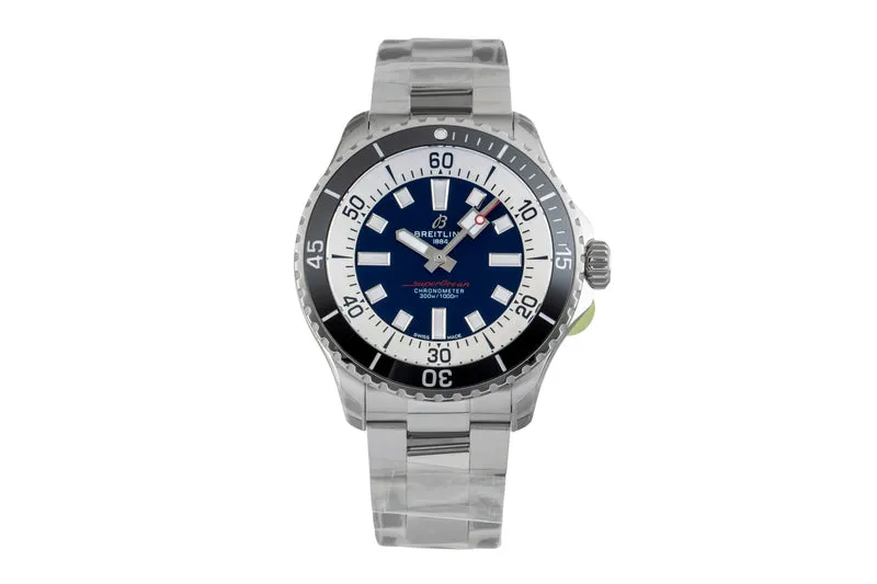 Breitling Superocean steel automatic men's watch A17376211C1A1 LP: 5750EUR [2604548]