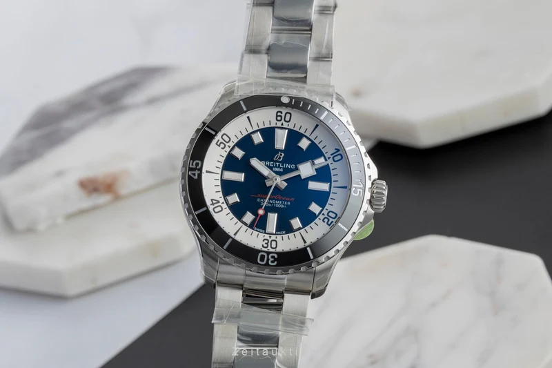 Breitling Superocean steel automatic men's watch A17376211C1A1 LP: 5750EUR [2604548]