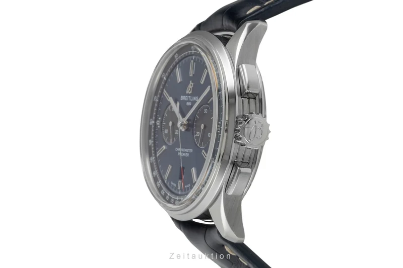 Breitling Premier chronograph steel automatic men's watch AB0118A61C1A1 LP: 9350EUR [2604427]