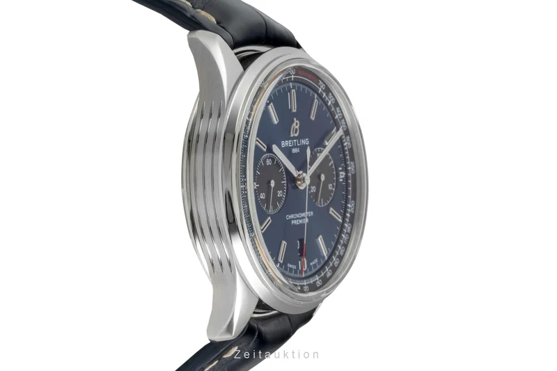 Breitling Premier chronograph steel automatic men's watch AB0118A61C1A1 LP: 9350EUR [2604427]