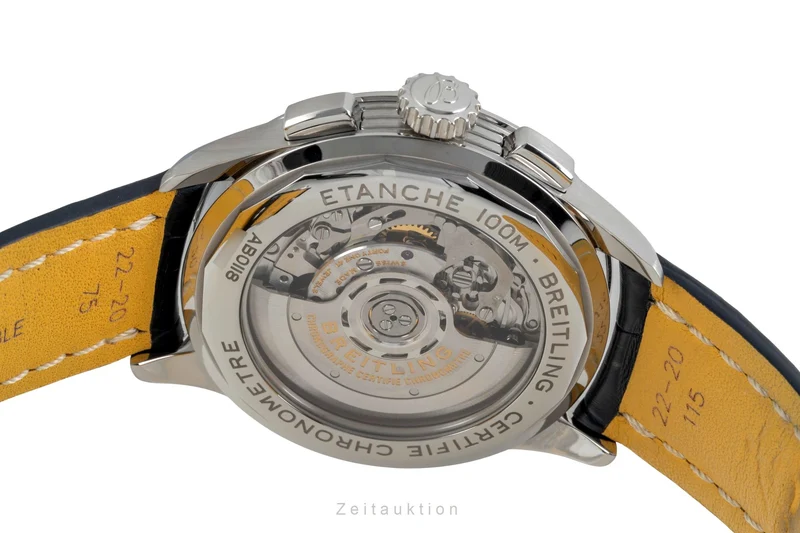 Breitling Premier chronograph steel automatic men's watch AB0118A61C1A1 LP: 9350EUR [2604427]
