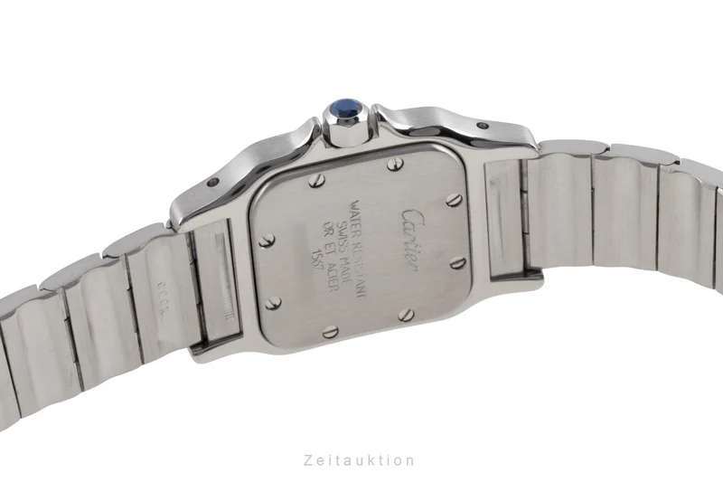 Cartier Santos steel / gold quartz women's watch W20012C4 [2604428]