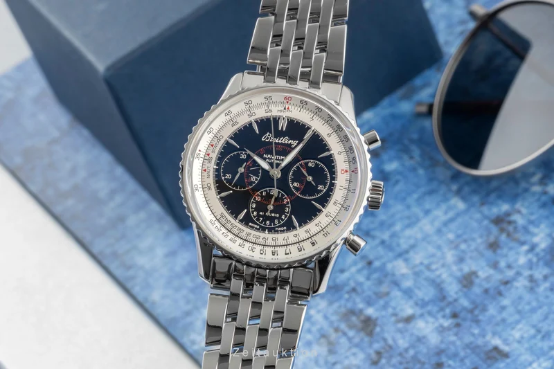 Breitling Montbrillant chronograph steel automatic men's watch A30030.2 [2604571]