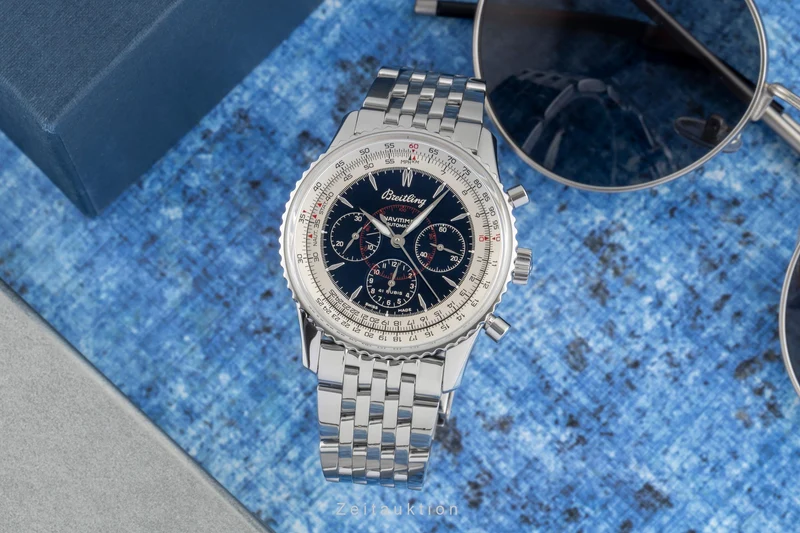 Breitling Montbrillant chronograph steel automatic men's watch A30030.2 [2604571]