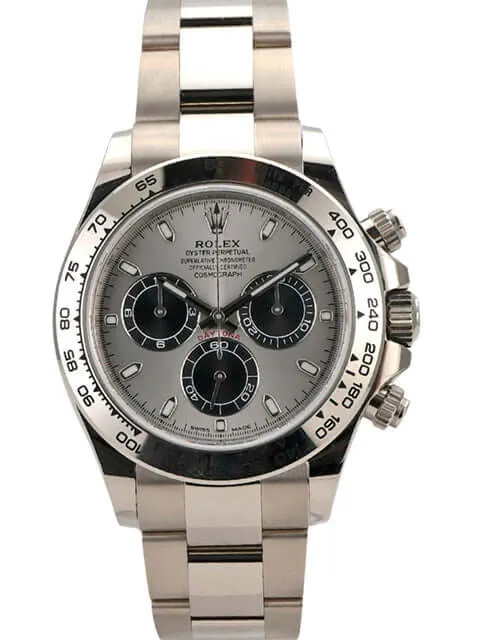 Rolex Cosmograph Daytona Weißgold 116509 Grau