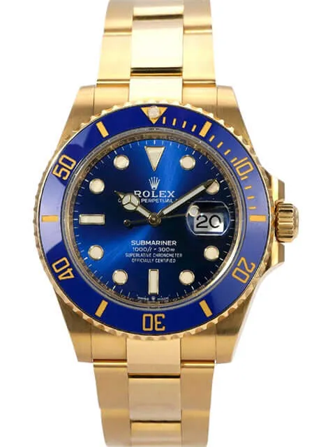 Rolex Submariner Date 41 Gelbgold 126618LB