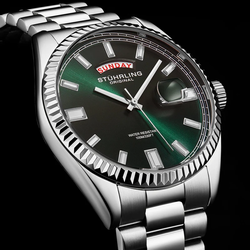 Stührling Sovrano 4070 Luxury Watch 42mm