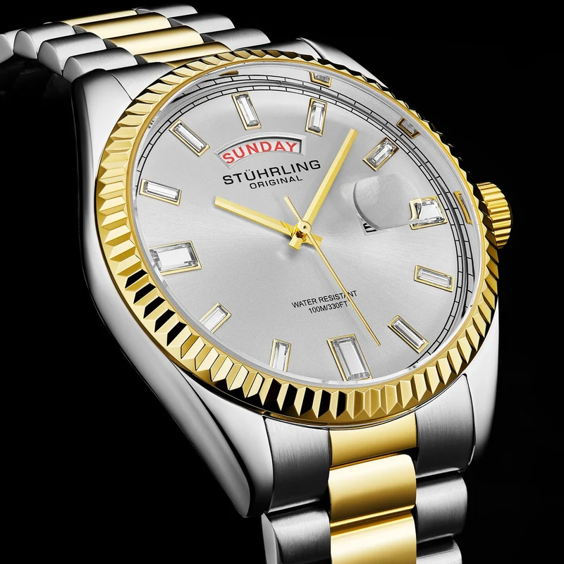 Stührling Sovrano 4070 Luxury Watch 42mm