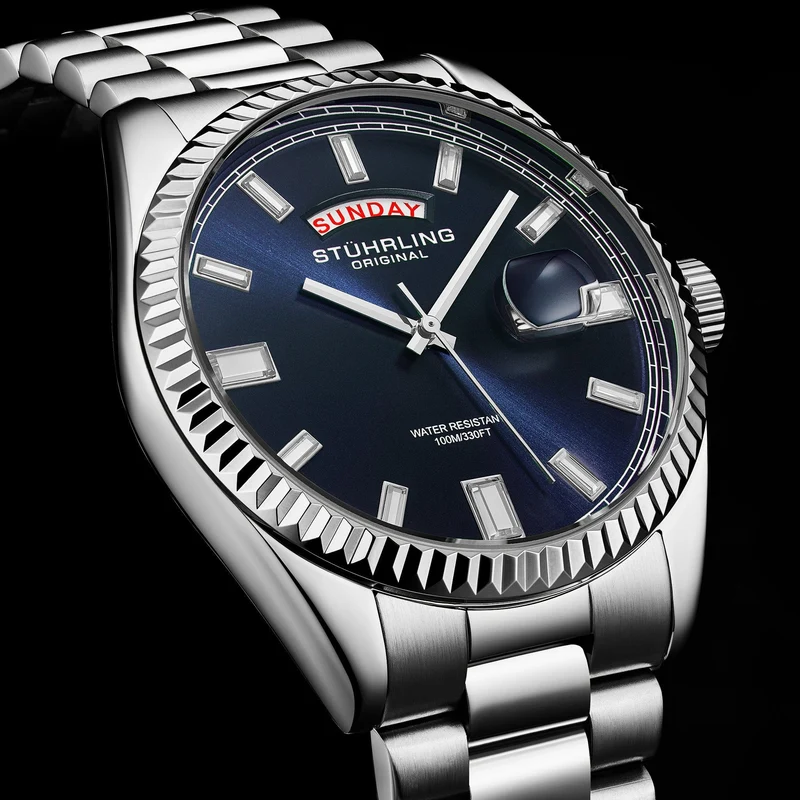 Stührling Sovrano 4070 Luxury Watch 42mm