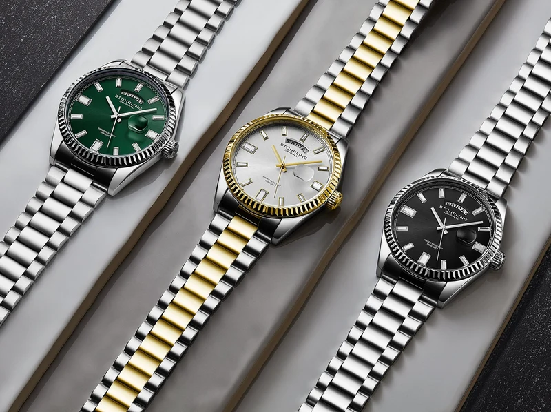 Stührling Sovrano 4070 Luxury Watch 42mm