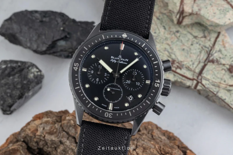Blancpain Fifty Fathoms chronograph ceramic automatic men's watch 5200-0130-B52A LP: 19750EUR [2604010]