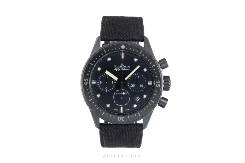Blancpain Fifty Fathoms chronograph ceramic automatic men's watch 5200-0130-B52A LP: 19750EUR [2604010]