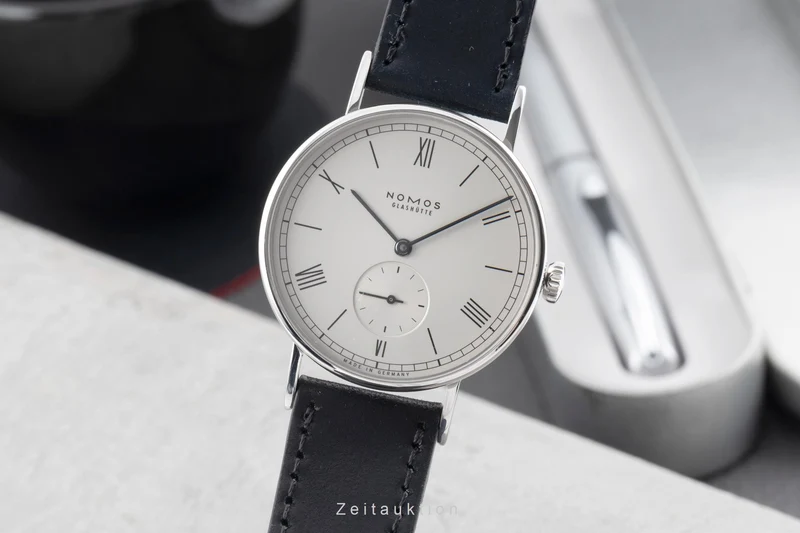 Nomos Ludwig steel manual winding men's watch 201 [2603826]