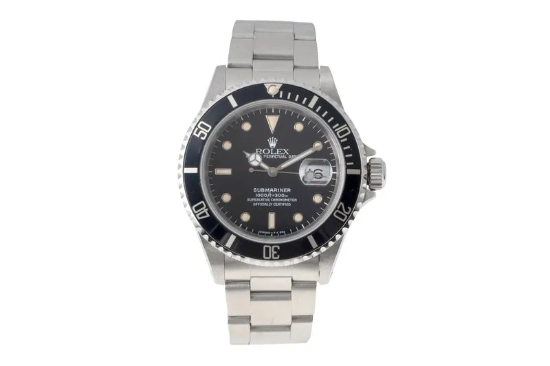 Rolex Submariner steel automatic men's watch 16610 [2604638]