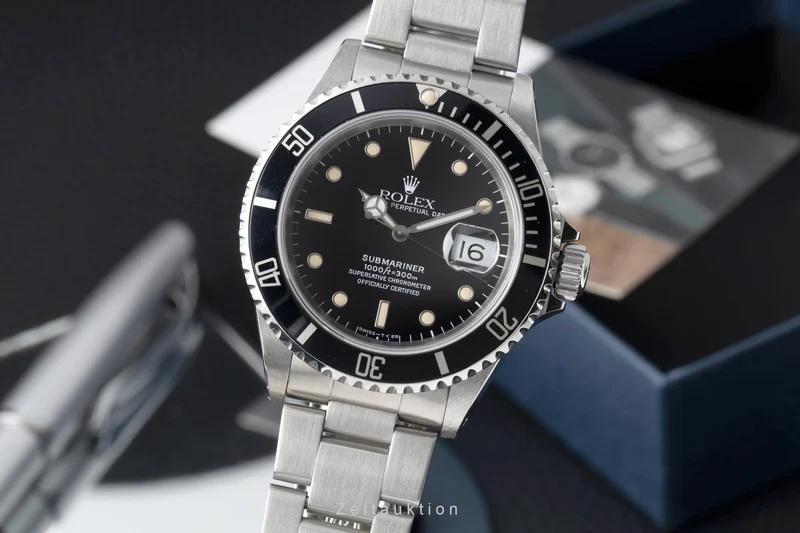Rolex Submariner steel automatic men's watch 16610 [2604638]