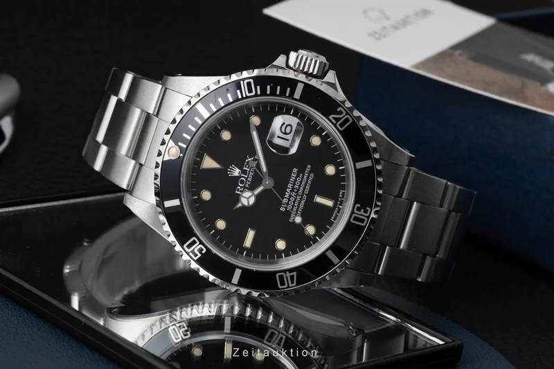 Rolex Submariner steel automatic men's watch 16610 [2604638]