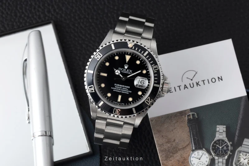 Rolex Submariner steel automatic men's watch 16610 [2604638]