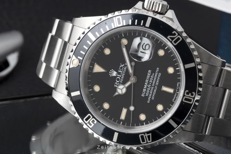 Rolex Submariner steel automatic men's watch 16610 [2604638]