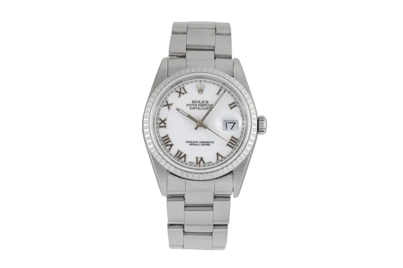 Rolex Datejust steel automatic men's watch 16220 [2604445]