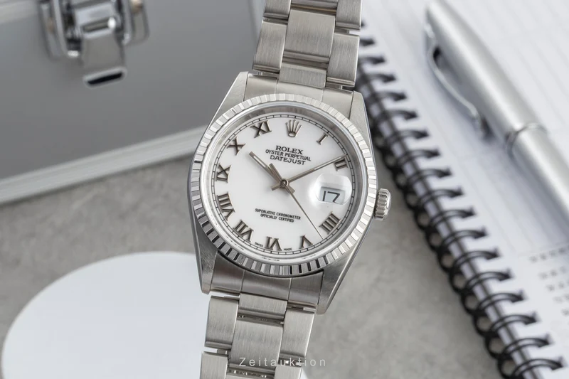 Rolex Datejust steel automatic men's watch 16220 [2604445]