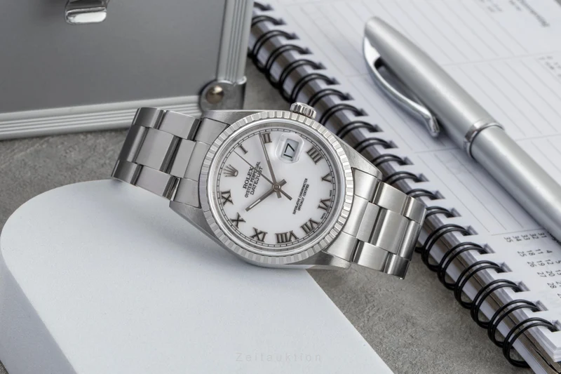 Rolex Datejust steel automatic men's watch 16220 [2604445]