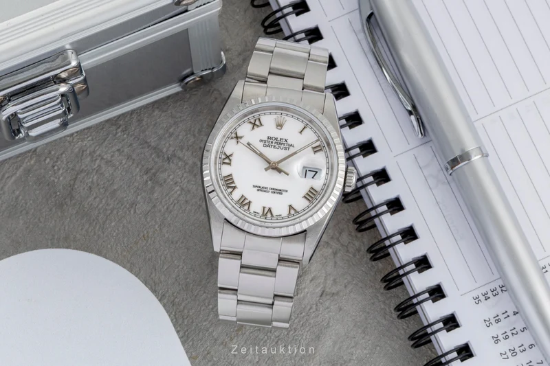 Rolex Datejust steel automatic men's watch 16220 [2604445]