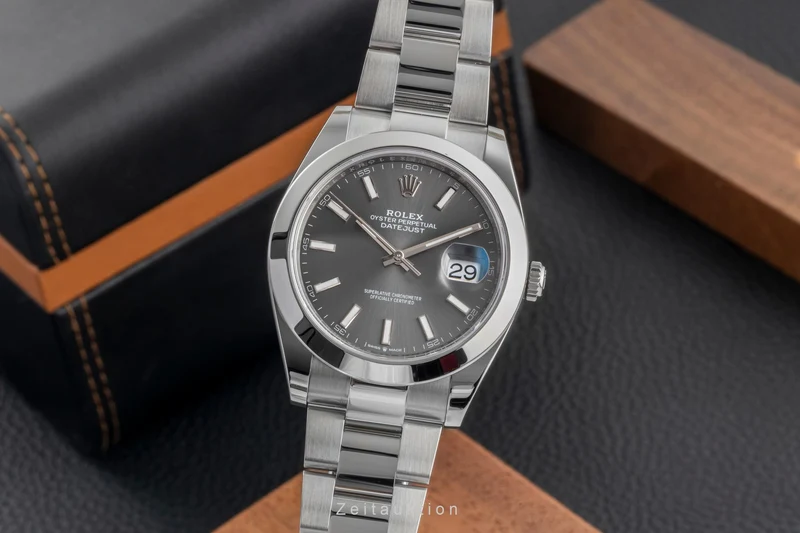 Rolex Datejust steel automatic men's watch 126300 [2604448]