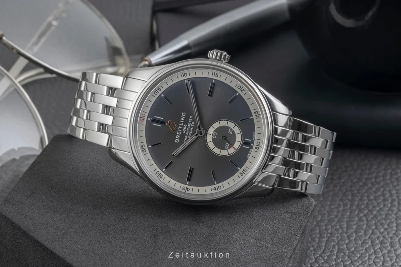 Breitling Premier steel automatic men's watch A37340351B1A1 LP: 5500EUR [2604444]