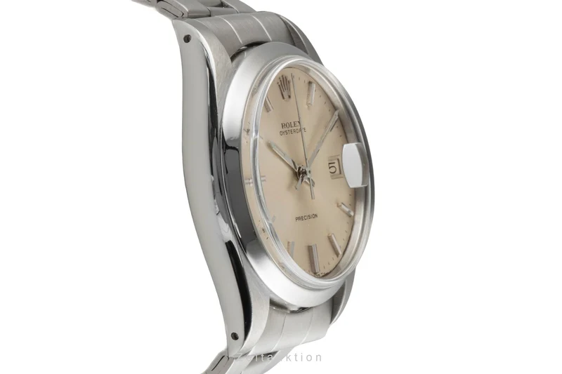 Rolex Precision steel manual winding men's watch 6694 Vintage [2604346]
