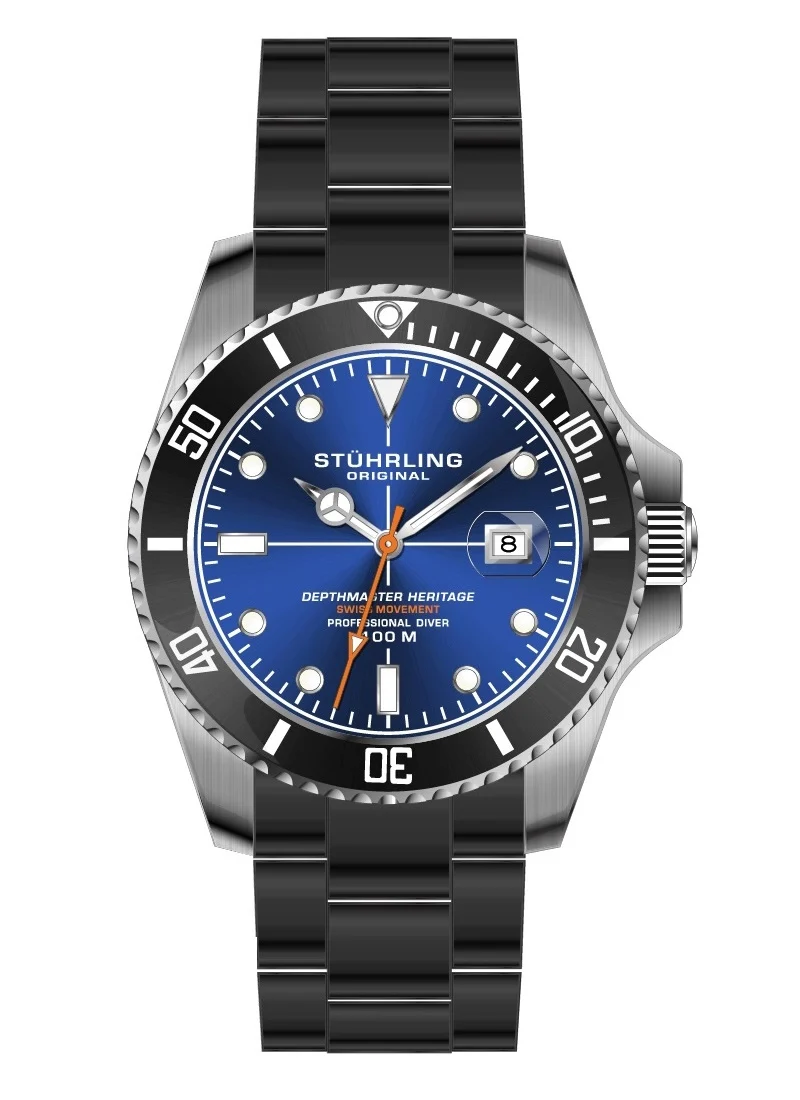 Stührling ST887 Quartz 44mm Diver