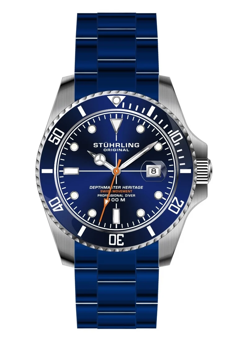 Stührling ST887 Quartz 44mm Diver