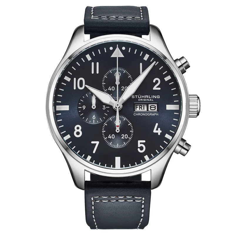 Stührling ST875 Quartz 43mm Chronograph