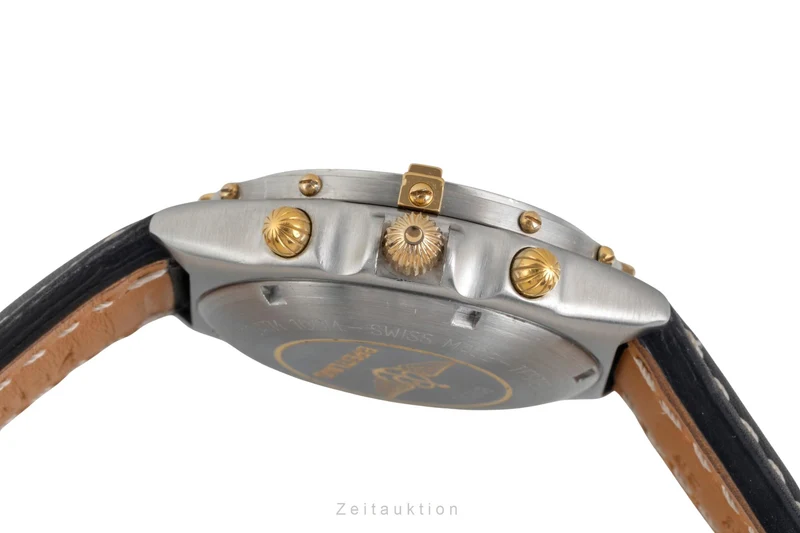 Breitling Chronomat chronograph gilt / steel automatic men's watch 81.950 [2604374]