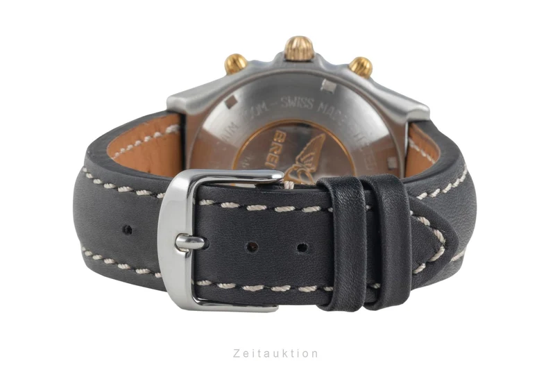 Breitling Chronomat chronograph gilt / steel automatic men's watch 81.950 [2604374]