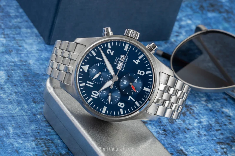 IWC Fliegerchronograph chronograph steel automatic men's watch IW378004 [2604519]
