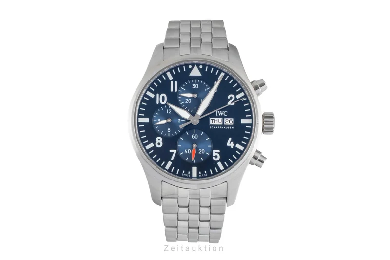 IWC Fliegerchronograph chronograph steel automatic men's watch IW378004 [2604519]