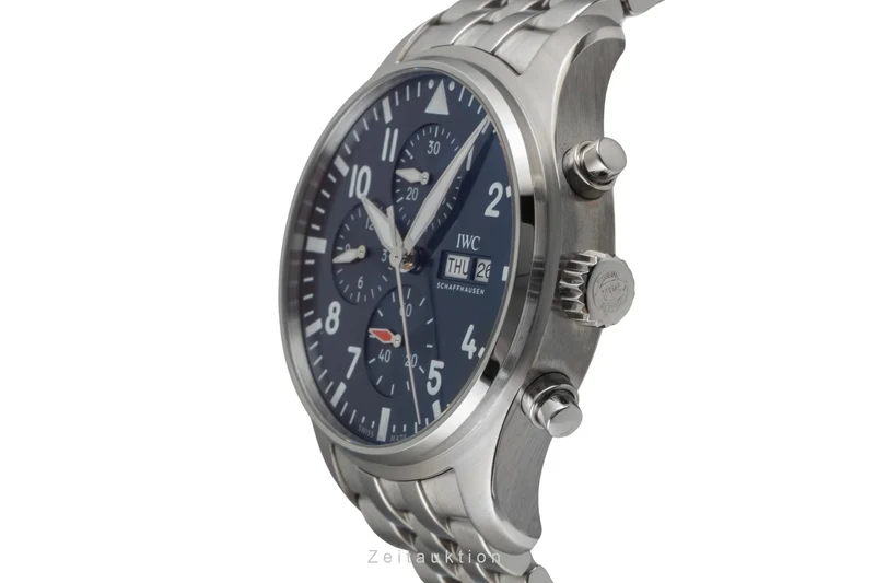 IWC Fliegerchronograph chronograph steel automatic men's watch IW378004 [2604519]